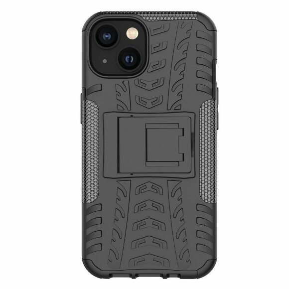 Чехол Hybrid Armor для iPhone 14 Plus (черный) Чехол Hybrid Armor для iPhone 14 Plus (черный)