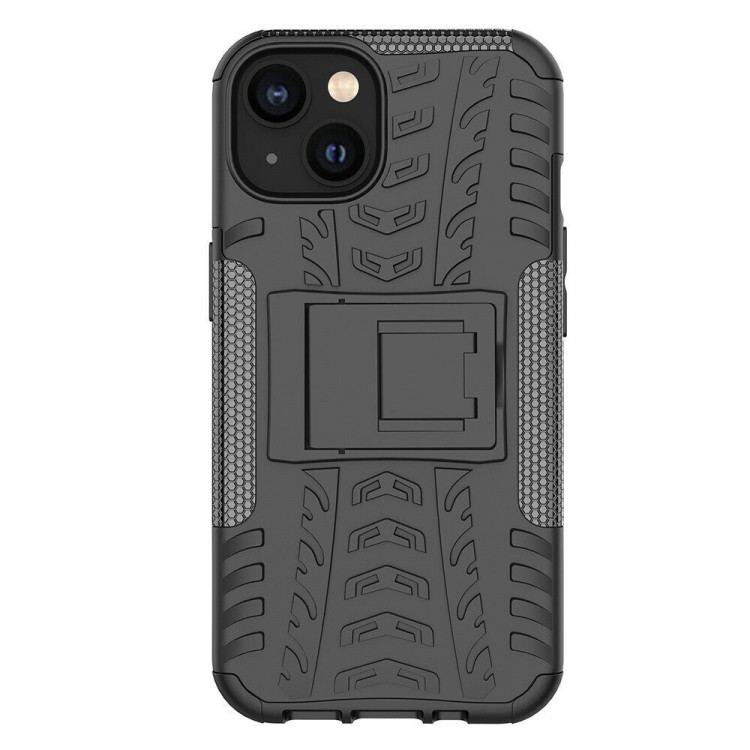 Чехол Hybrid Armor для iPhone 14 Plus (черный)