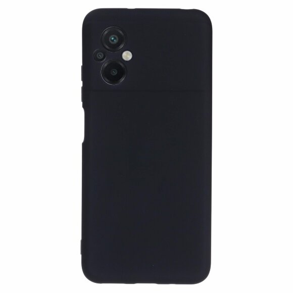 Силиконовый чехол Mobile Shell для Xiaomi Poco M5 4G (черный) Силиконовый чехол Mobile Shell для Xiaomi Poco M5 4G (черный)