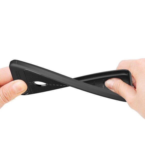 Чехол-накладка Litchi Grain для Huawei Honor 9i / Honor 9N (красный) Чехол-накладка Litchi Grain для Huawei Honor 9i / Honor 9N (красный)