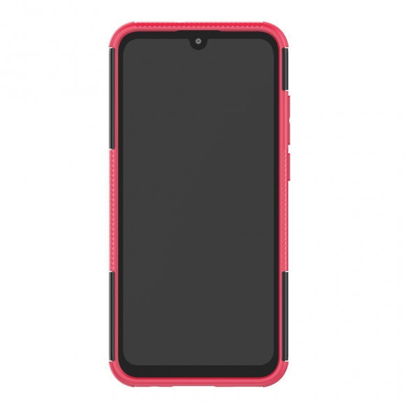 Чехол Hybrid Armor для Huawei Honor 10 Lite / P Smart (2019)  (черный + розовый) Чехол Hybrid Armor для Huawei Honor 10 Lite / P Smart (2019)  (черный + розовый)