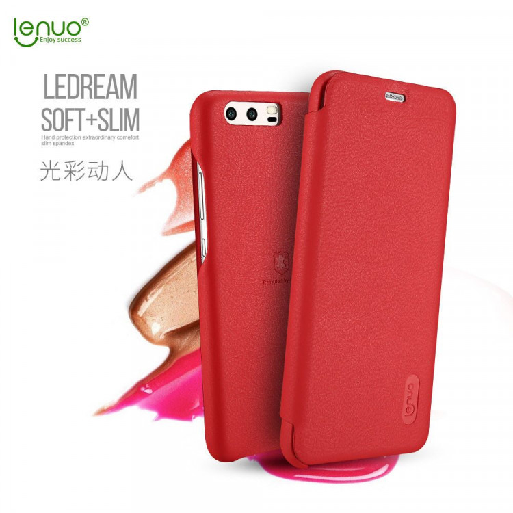 Чехол LENUO для Huawei P10 (красный)