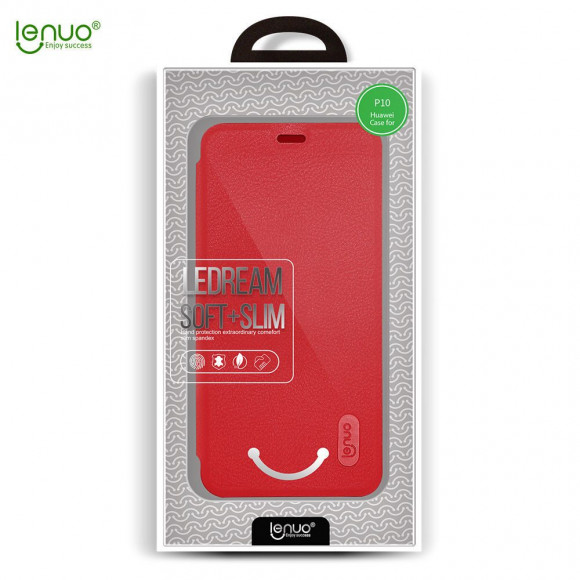 Чехол LENUO для Huawei P10 (красный)