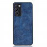 Чехол из экокожи для Tecno Camon 18 / Camon 18 P (синий)