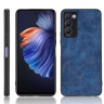 Чехол из экокожи для Tecno Camon 18 / Camon 18 P (синий)