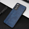 Чехол из экокожи для Tecno Camon 18 / Camon 18 P (синий)