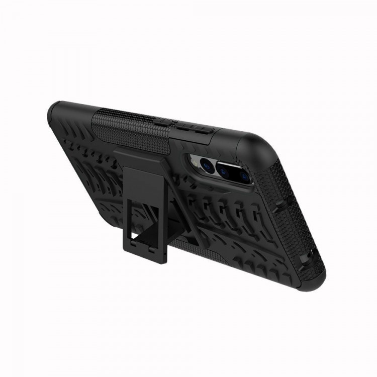 Чехол Hybrid Armor для Huawei P20 Pro / P20 Plus (черный)