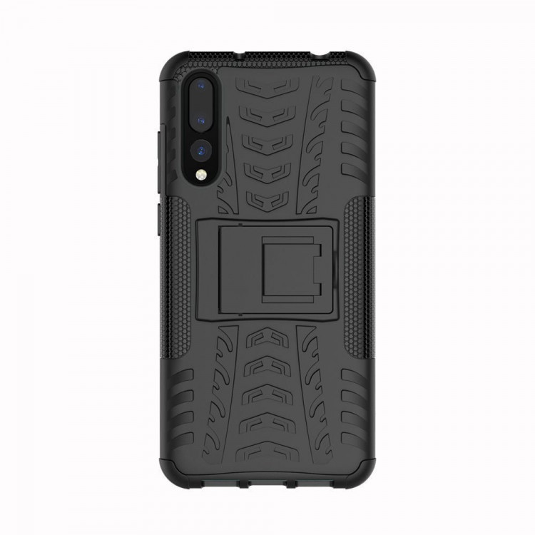 Чехол Hybrid Armor для Huawei P20 Pro / P20 Plus (черный)