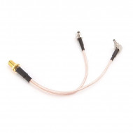 Кабель-адаптер с SMA Female на CRC9 + TS9