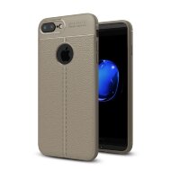 Чехол-накладка Litchi Grain для iPhone 8 Plus / iPhone 7 Plus (серый) Чехол-накладка Litchi Grain для iPhone 8 Plus / iPhone 7 Plus (серый)