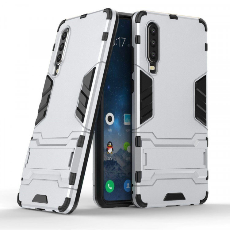 Чехол Duty Armor для Huawei P30 (серебряный)