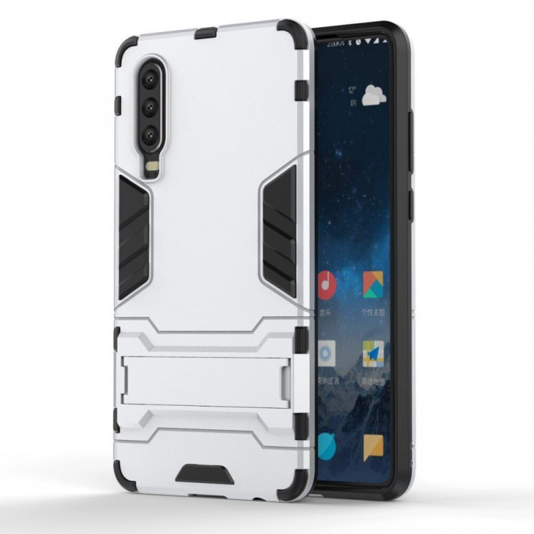 Чехол Duty Armor для Huawei P30 (серебряный)