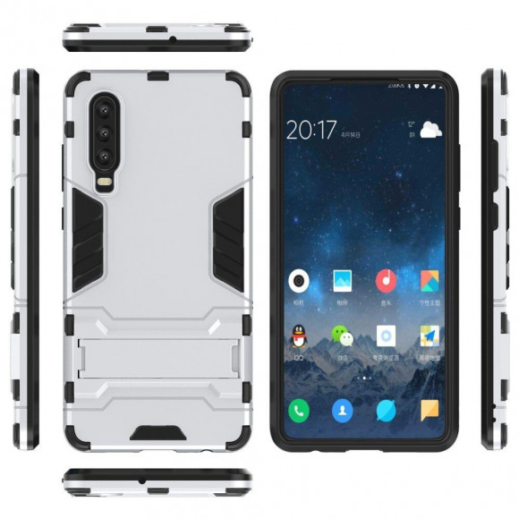 Чехол Duty Armor для Huawei P30 (серебряный)