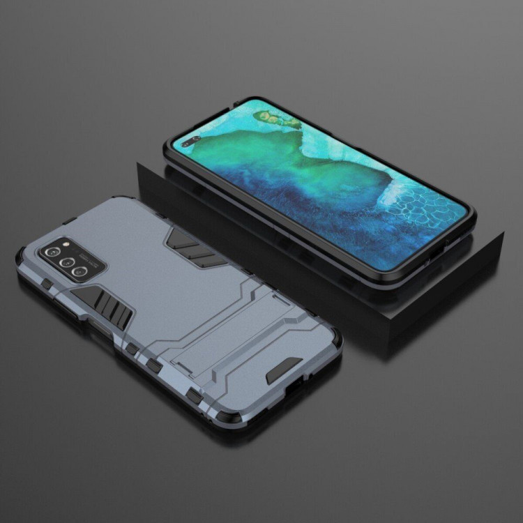 Чехол Duty Armor для Honor V30 / Honor View 30 Pro (темно-синий)