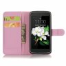 Чехол с визитницей для LG K7 (розовый)