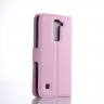 Чехол с визитницей для LG K7 (розовый)