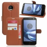 Чехол с визитницей для Motorola Moto Z (коричневый) Чехол с визитницей для Motorola Moto Z (коричневый)