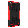 Чехол Hybrid Armor для Lenovo A6000 (черный + красный)