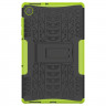 Чехол Hybrid Armor для Lenovo Tab M10 HD, Tab M10 HD Gen 2, TB-X306 (черный + зеленый)