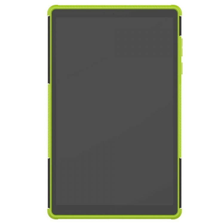 Чехол Hybrid Armor для Lenovo Tab M10 HD, Tab M10 HD Gen 2, TB-X306 (черный + зеленый)