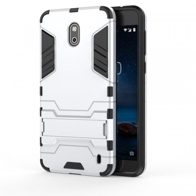 Чехол Duty Armor для Nokia 2 (серебряный)
