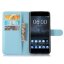 Чехол с визитницей для Nokia 6 (голубой)