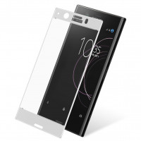 Защитное стекло 3D для Sony Xperia XZ1 Compact (белый)