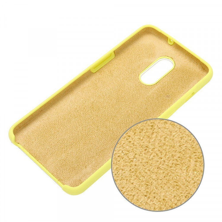 Силиконовый чехол Mobile Shell для OnePlus 7 (желтый)