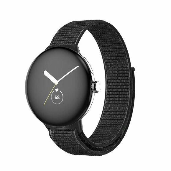 Нейлоновый ремешок для Google Pixel Watch (черный)