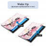 Чехол Smart Case для Huawei MediaPad M5 lite 10 (Colorful Butterfly Girl)