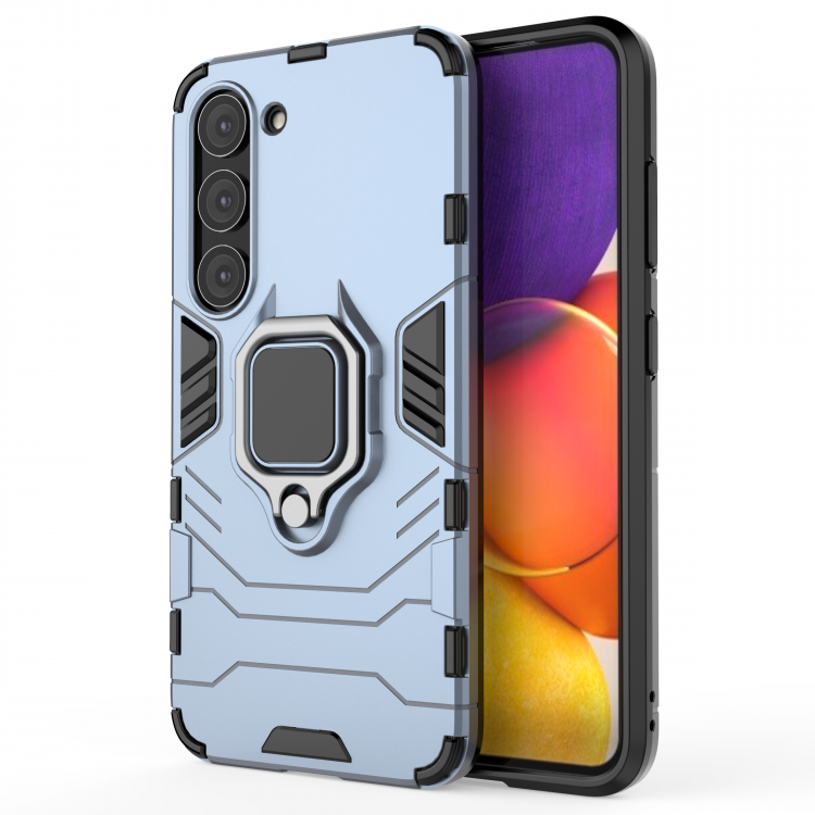 Чехол Armor Ring Holder для Samsung Galaxy S23 Plus (темно-синий)