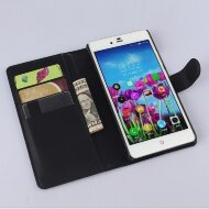 Чехол-книжка с визитницей для ZTE Nubia Z9 Max (черный)