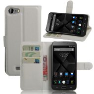 Чехол с визитницей для DOOGEE Y200 (белый) Чехол с визитницей для DOOGEE Y200 (белый)