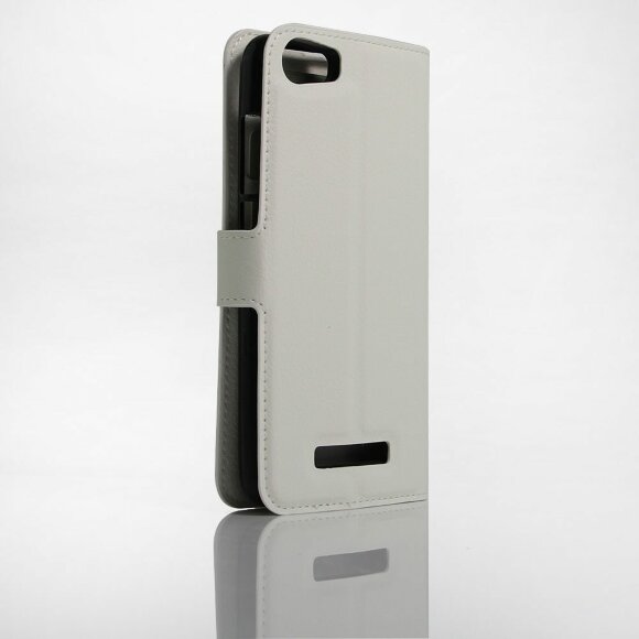 Чехол с визитницей для DOOGEE Y200 (белый) Чехол с визитницей для DOOGEE Y200 (белый)