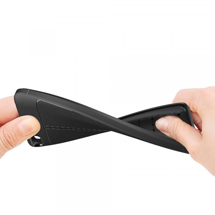 Чехол-накладка Litchi Grain для Xiaomi Mi5S (серый)