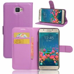 Чехол с визитницей для Samsung Galaxy J5 Prime SM-G570F (фиолетовый)