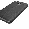 Чехол-накладка Litchi Grain для Xiaomi Redmi 4X (черный)