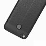 Чехол-накладка Litchi Grain для Xiaomi Redmi 4X (черный)