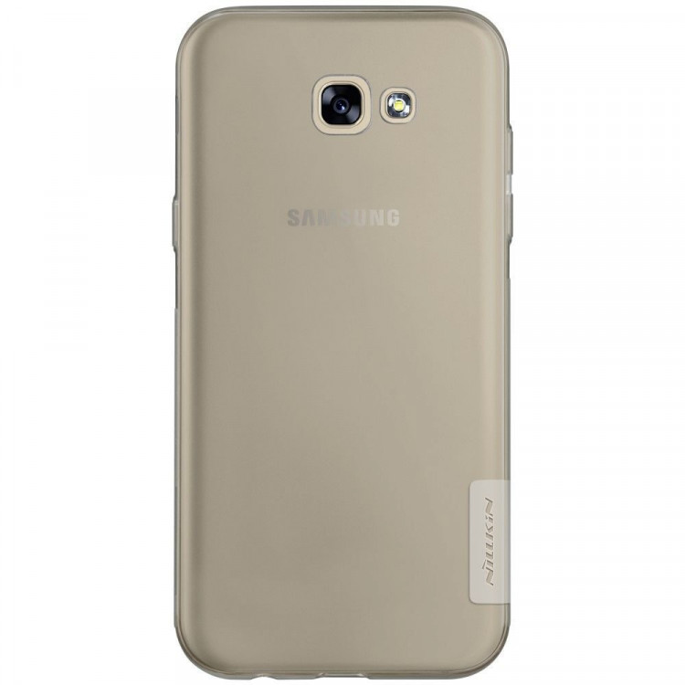 Силиконовый TPU чехол NILLKIN для Samsung Galaxy A3 (2017) SM-A320F (черный)