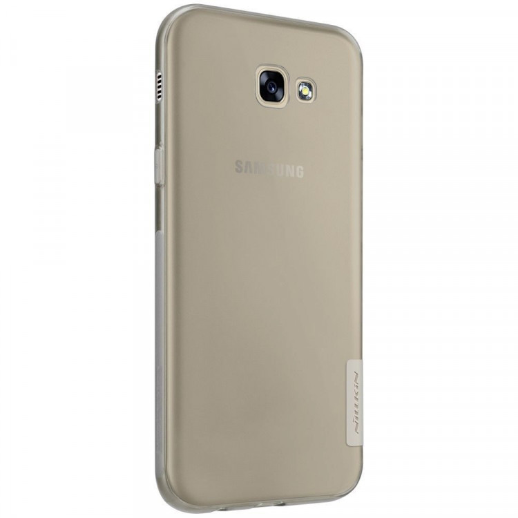 Силиконовый TPU чехол NILLKIN для Samsung Galaxy A3 (2017) SM-A320F (черный)