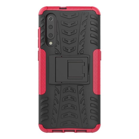 Чехол Hybrid Armor для Xiaomi Mi 9 (черный + розовый) Чехол Hybrid Armor для Xiaomi Mi 9 (черный + розовый)