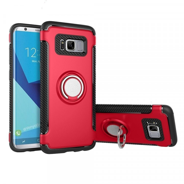 Чехол Hybrid Kickstand для Samsung Galaxy S8+ (красный)