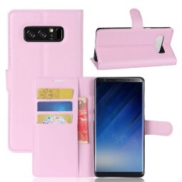 Чехол с визитницей для Samsung Galaxy Note 8 (розовый)