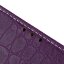 Чехол Crocodile Texture для Samsung Galaxy A50 / Galaxy A50s / Galaxy A30s (фиолетовый)