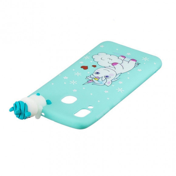 Силиконовый чехол 3D для Samsung Galaxy A30 / Galaxy A20 (Unicorn)