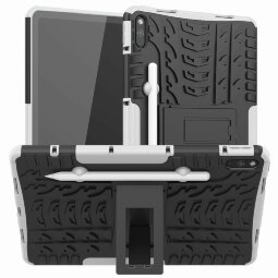 Чехол Hybrid Armor для Huawei MatePad 10.4 (черный + белый)