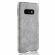 Кожаная накладка-чехол Litchi Texture для Samsung Galaxy S10e (серый)