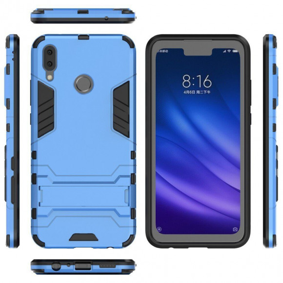 Чехол Duty Armor для Huawei Y9 (2019) (голубой) Чехол Duty Armor для Huawei Y9 (2019) (голубой)