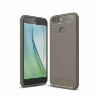 Чехол-накладка Carbon Fibre для Huawei Nova 2 (серый)