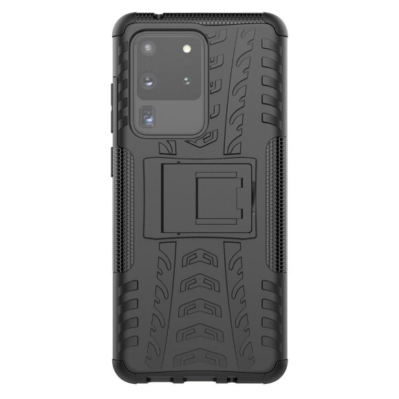 Чехол Hybrid Armor для Samsung Galaxy S20 Ultra (черный)